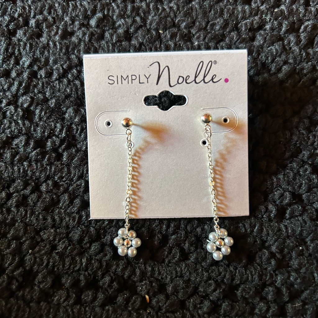 Silver Dangling Earrings
